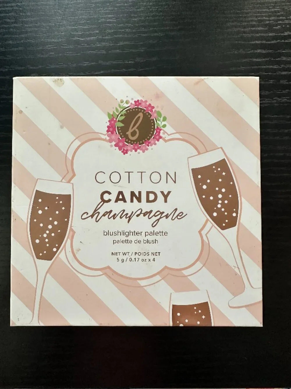 Beauty Bakerie Cotton Candy Champagne Blushlighter Palette Face Glow